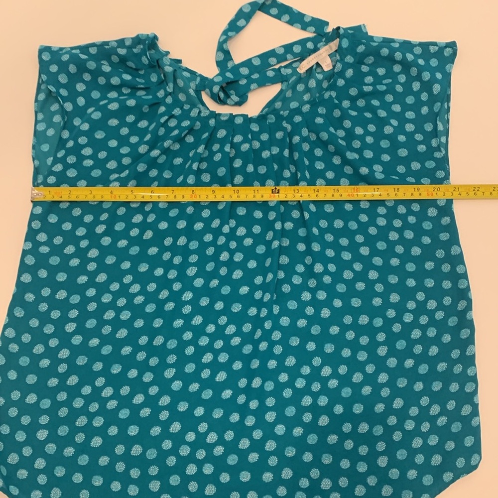 LC Lauren Conrad 100% Polyester Sleeveless Blouse, L - Picture 9 of 12